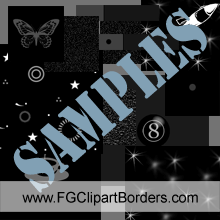 black backgrounds